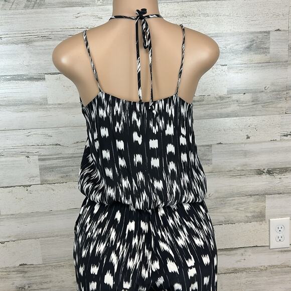 Parker Silk Abstract Print Jumpsuit Women’s Size Small - Picture 5 of 7